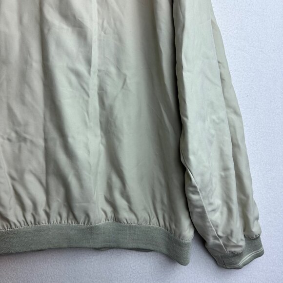 Vintage Dunbrooke Valley View Casino Golf Pullover XL Tan Windbreaker Dad Core - Picture 4 of 13